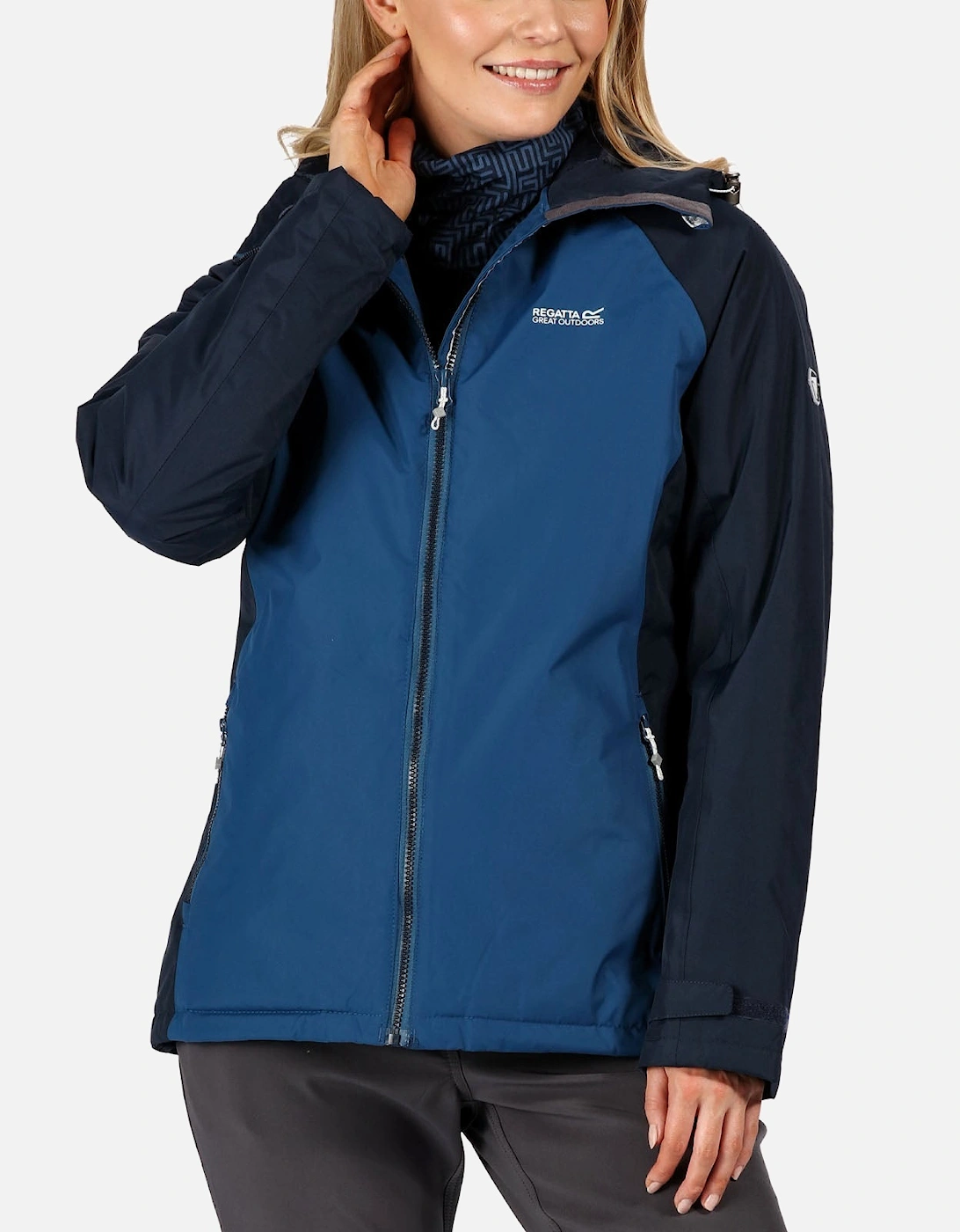 Womens Voltera Protect Waterproof Jacket, 2 of 1