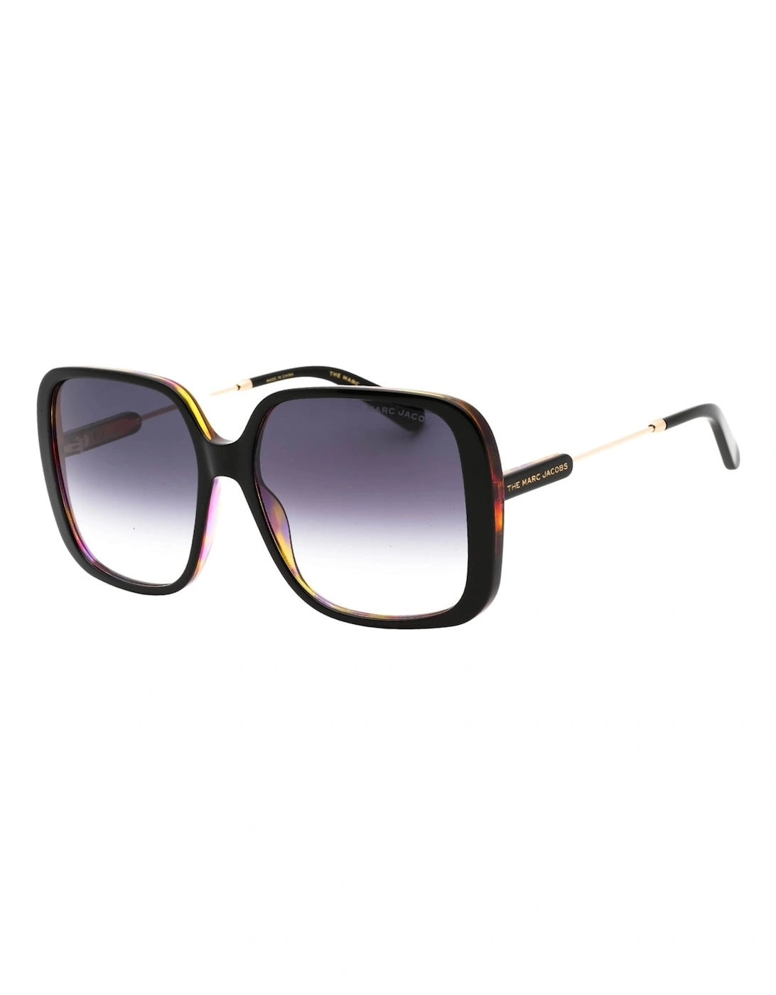 Dark Grey SF Lensed Black Frame Sunglasses