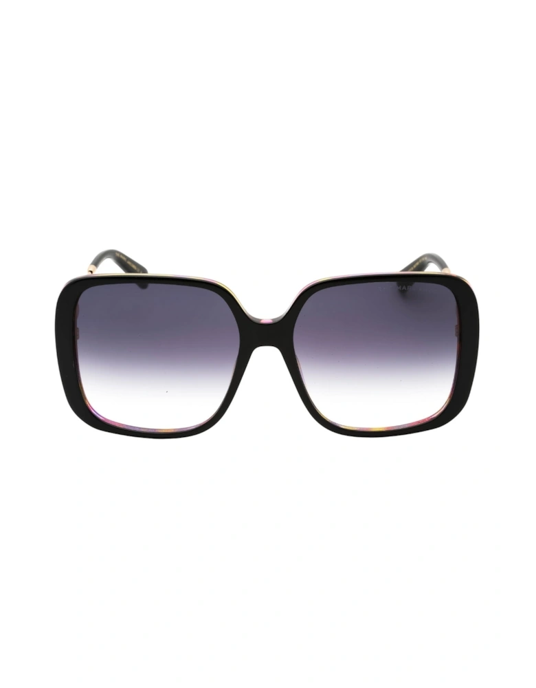 Dark Grey SF Lensed Black Frame Sunglasses