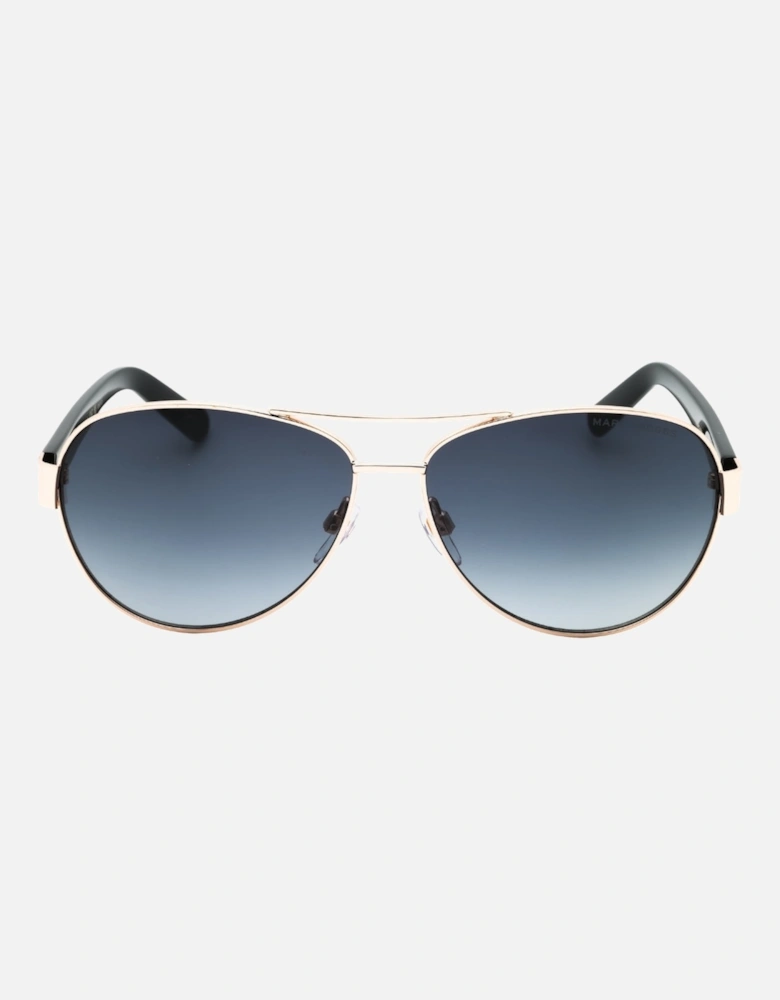 Grey SF Lens Gold Sunglasses