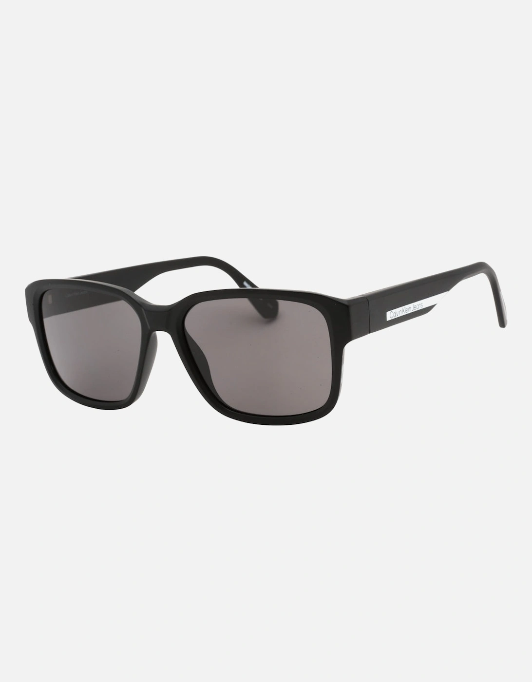 Jeans Grey Lens Matte Black Sunglasses