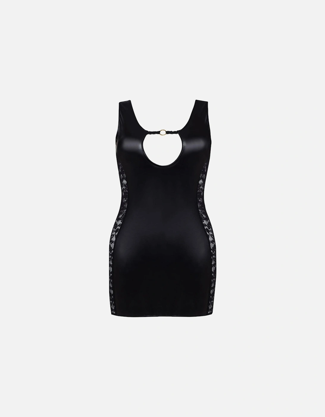 Lace dress by Women - Black Dresses