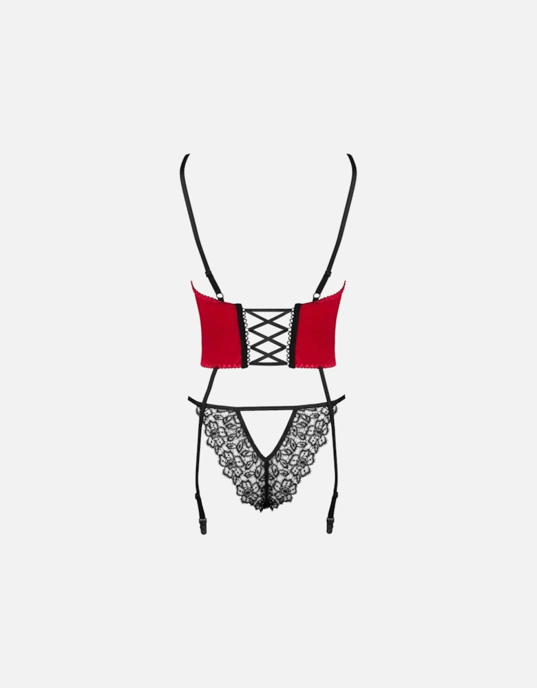 BN Olena Corset Women - Blackred