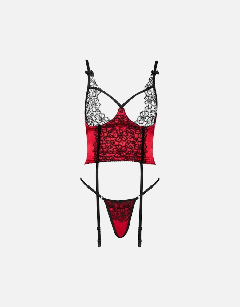 BN Olena Corset Women - Blackred