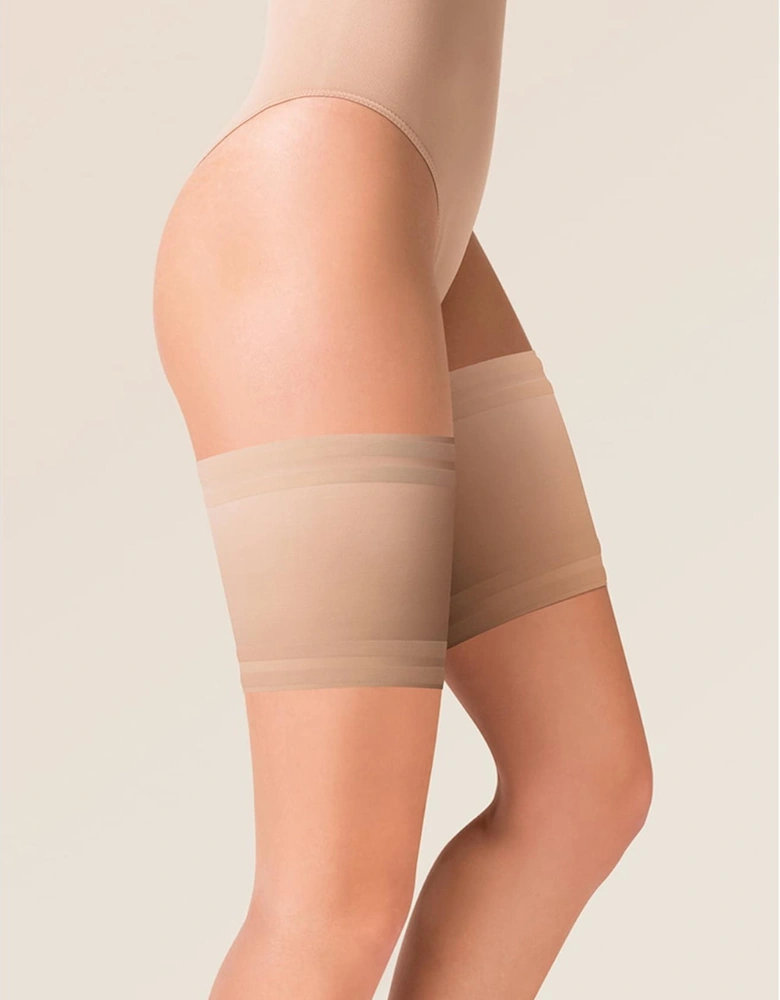 Satin hosiery by Women - Brown