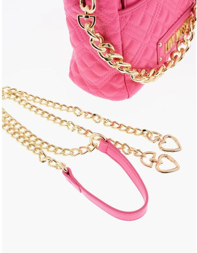 Eco-Leather Handbag with Removable Shoulder Strap Women - Multicolor