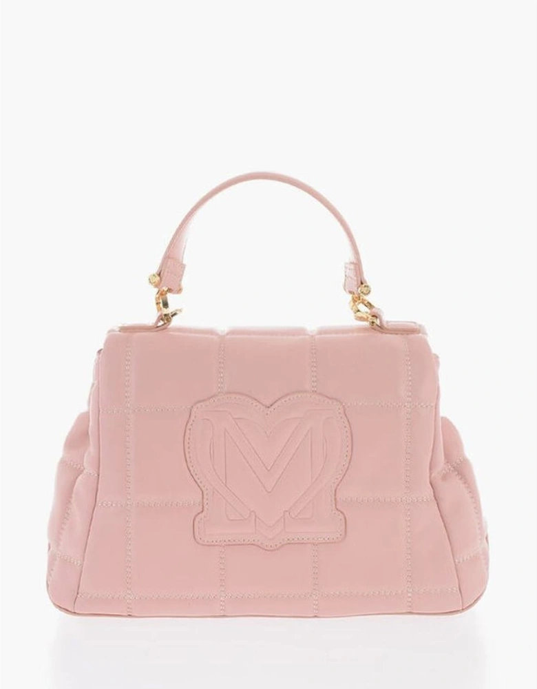 Metal Logo Snap Button Shoulder Bag Women - Multicolor Tote Bags