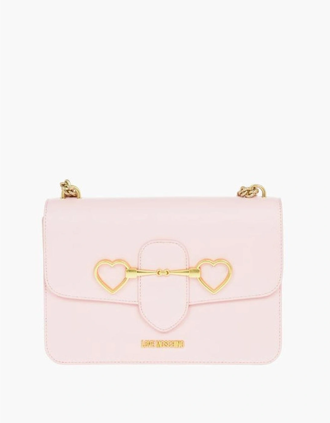 Eco-leather Shoulder Bag with Logo and Metal Details Women -, 6 of 5