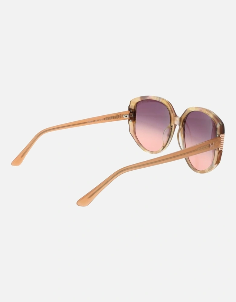 Butterfly Gradient Sunglasses with UV Protection Women - Beige