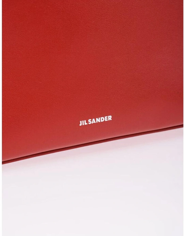 Casual Tote Bag with Internal Card Slots Women - Red