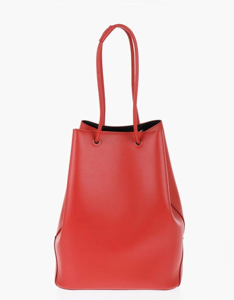 Casual Tote Bag with Internal Card Slots Women - Red