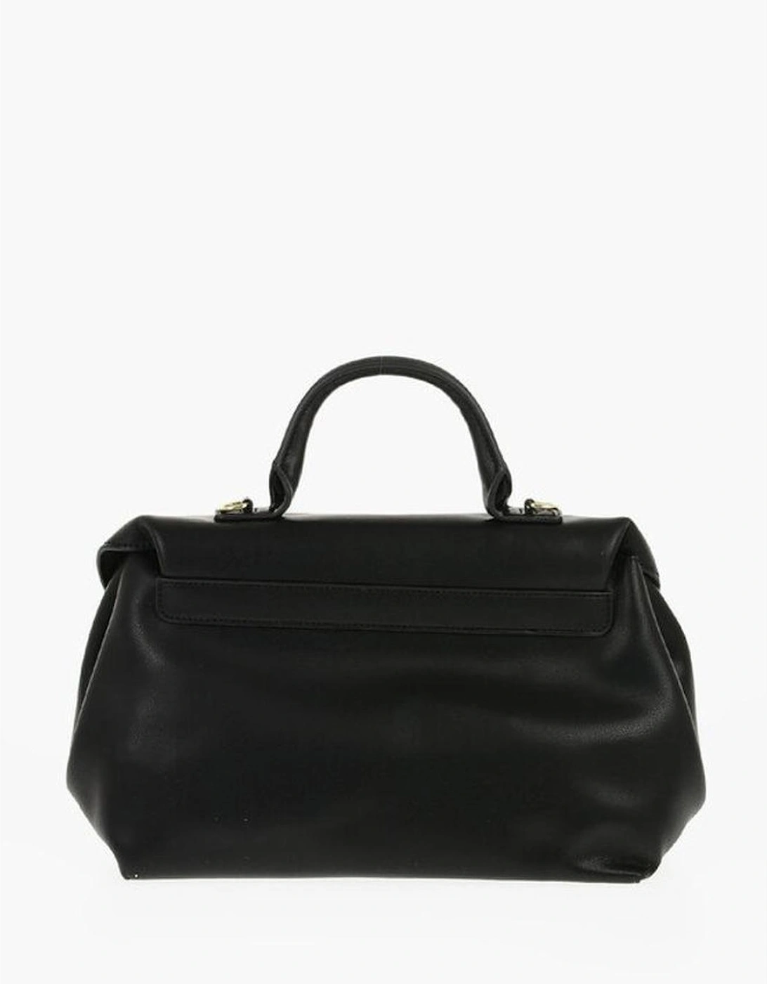Eco-Leather Shoulder Bag with Adjustable Strap Women - Black Tote Bags