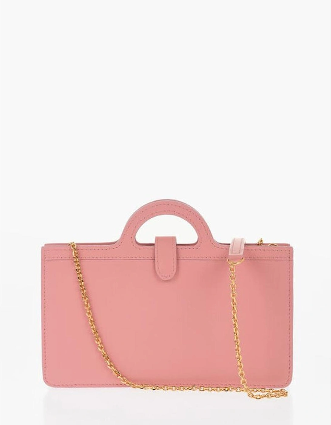 Leather Shoulder Bag with Double Handle Women - Multicolor, 5 of 4