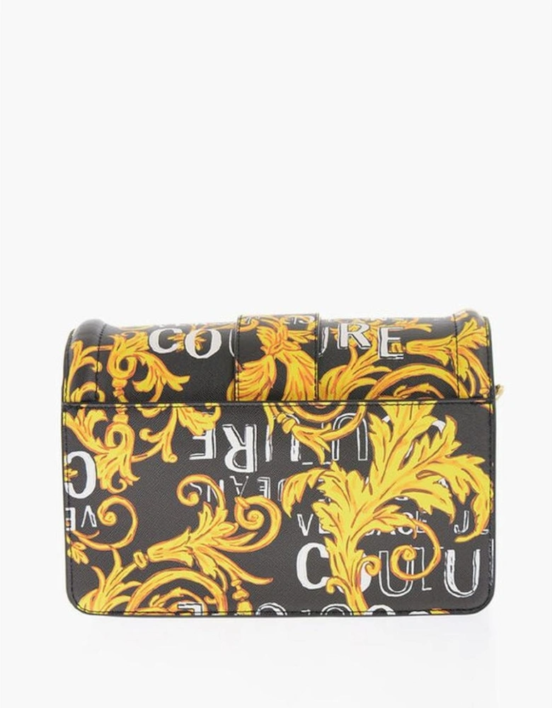 Eco-Leather Handbag with Removable Strap Women - Yellow Shoulder Bags