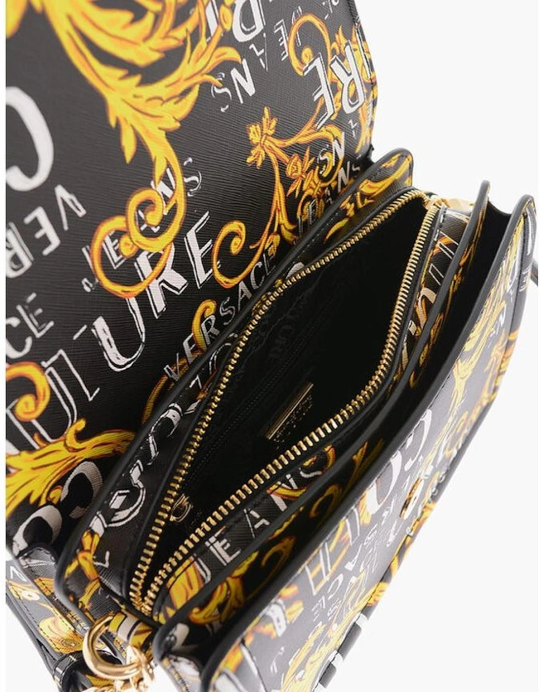 Eco-Leather Handbag with Removable Strap Women - Yellow Shoulder Bags