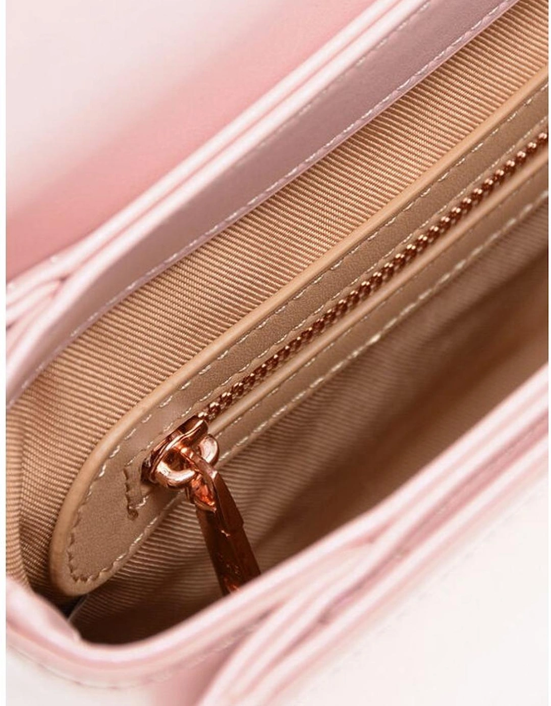 Solid Eco-Leather Shoulder Bag with Logo Women - Multicolor