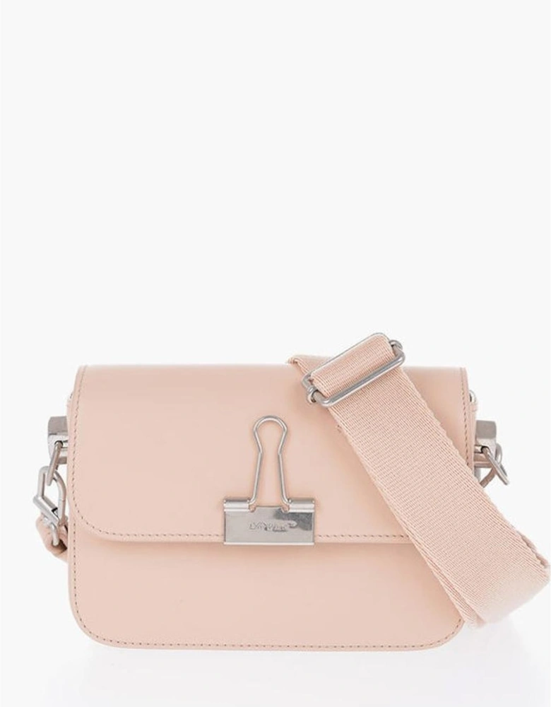 Leather Shoulder Bag with Adjustable Strap Women - Multicolor