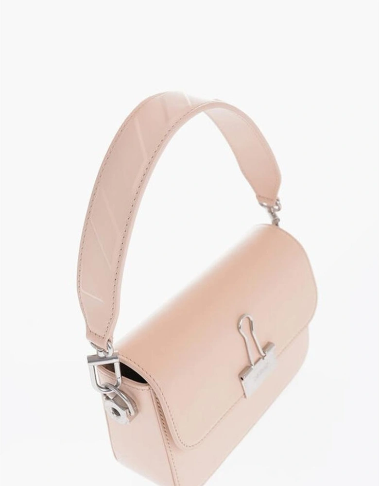 Leather Shoulder Bag with Adjustable Strap Women - Multicolor