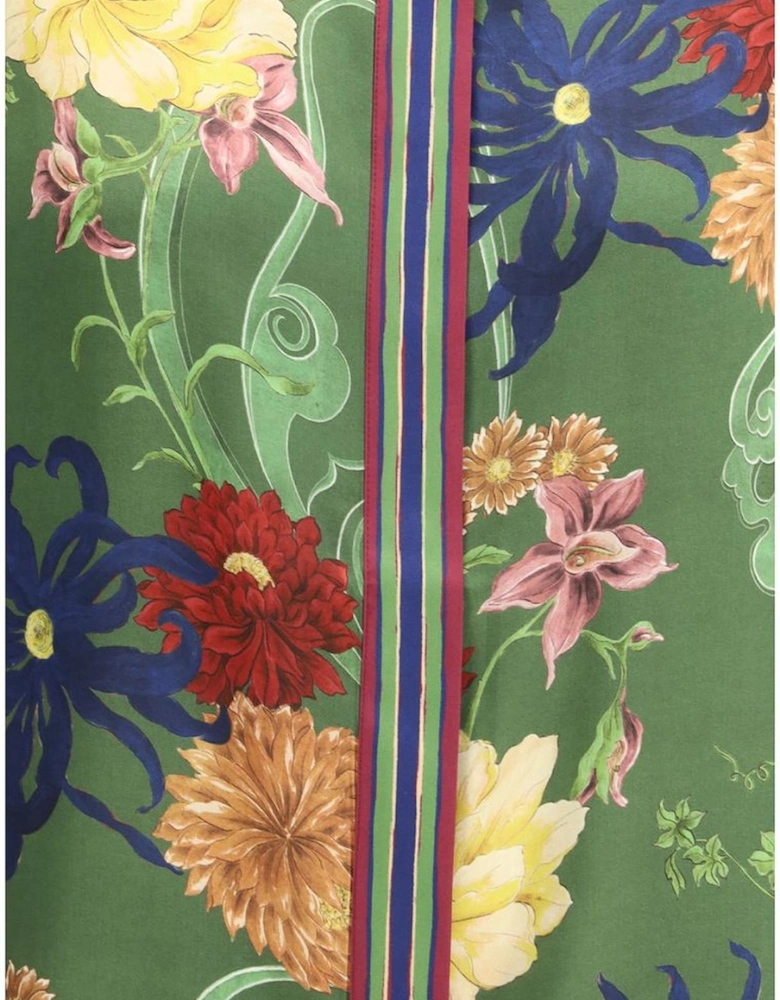 Avery Silk Shirt with Refined Floral Pattern Women - Multicolor