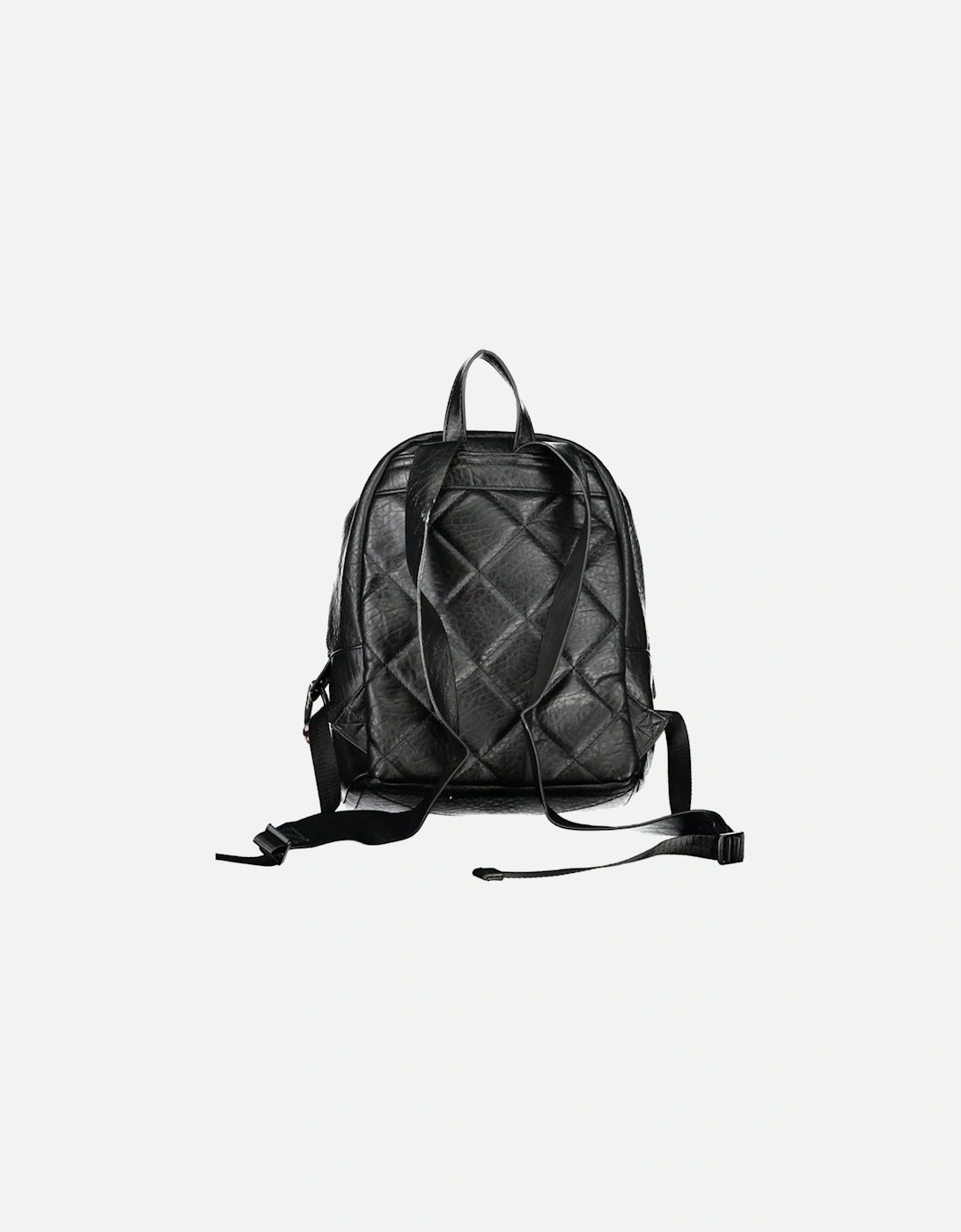 Backpack with Adjustable Straps and Zip Closure Women - Black