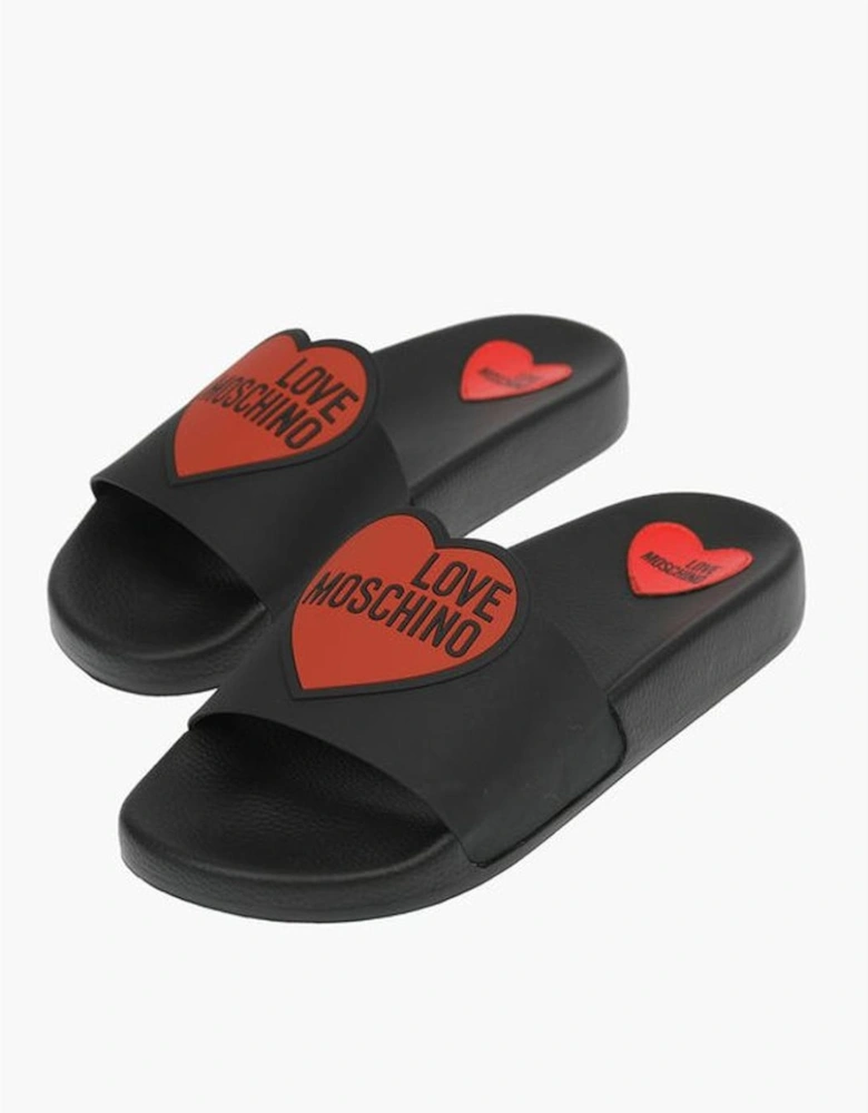 Italian Excellence Elastodiene Dress Women - Black Sandals