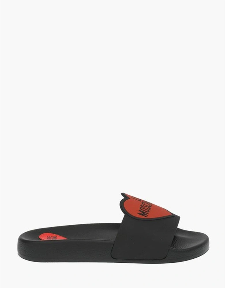 Italian Excellence Elastodiene Dress Women - Black Sandals