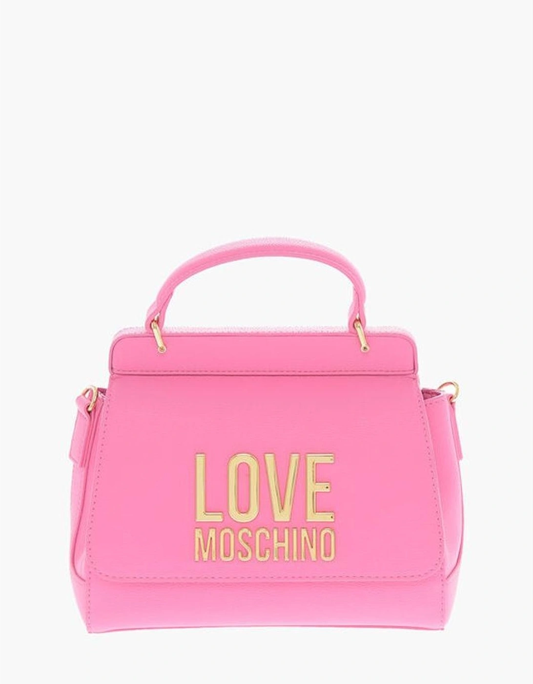 Logo Eco-Leather Handbag with Removable Strap Women - Multicolor Tote, 6 of 5