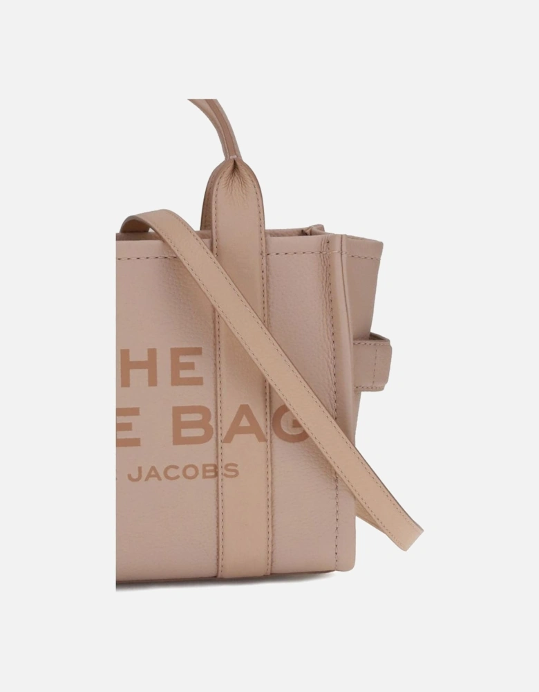The Small Grained Leather Tote Handbag Women - Multicolor