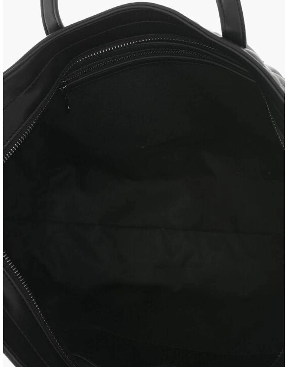 Logo Shoulder Bag with Double Handle Women - Black Tote Bags