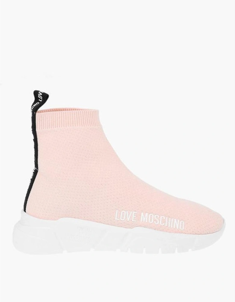 Canvas Print Pull-On Rubber Sole Sneakers Women - Multicolor