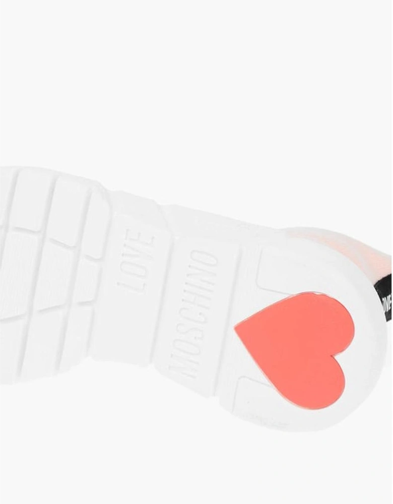 Canvas Print Pull-On Rubber Sole Sneakers Women - Multicolor