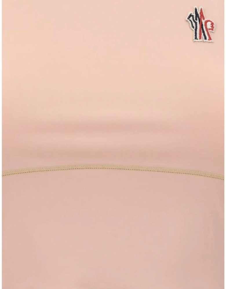 Cropped Stretchy Sportswear Top with Logo Women - Multicolor Clothing
