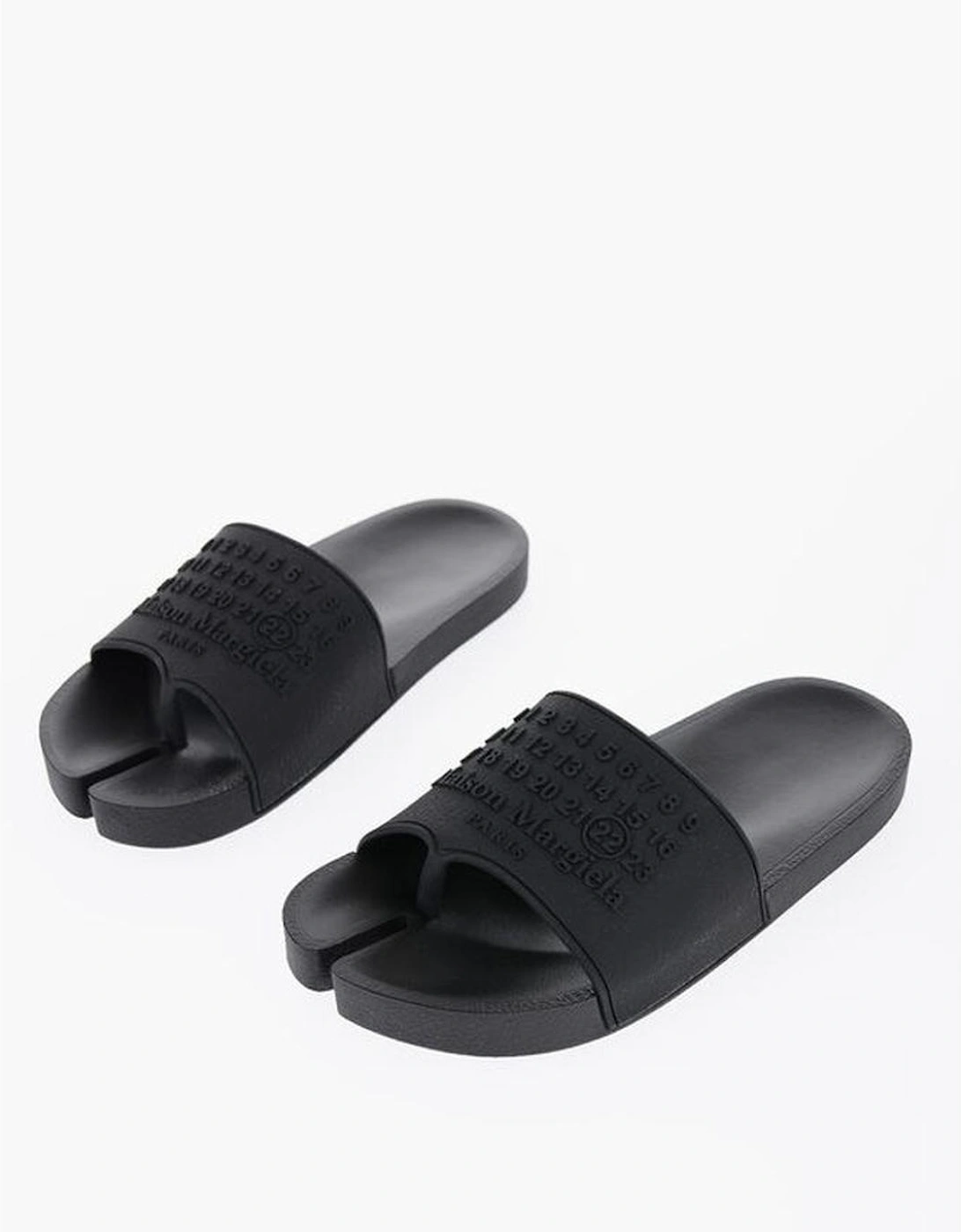 Slip-On Rubber Sole Sandals Women - Black, 5 of 4