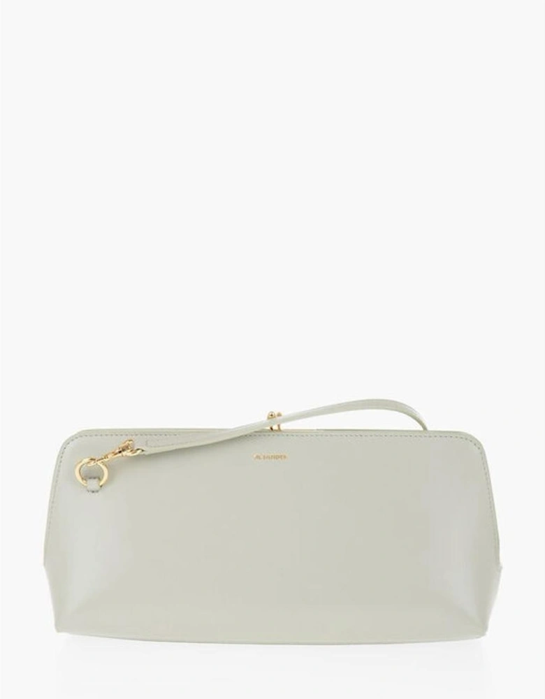 Leather Logo Handbag Women - Green Tote Bags