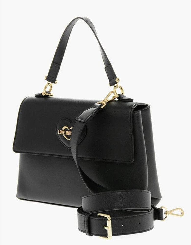 Metal Handbag with Adjustable and Removable Shoulder Strap Women -