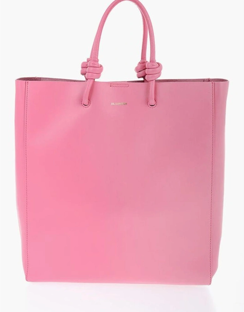 Logo Leather Shoulder Handbag Women - Multicolor Tote Bags