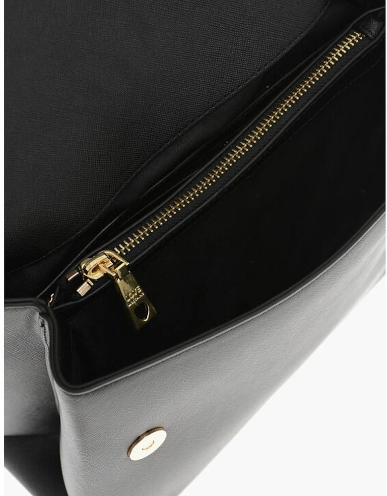 Metal Handbag with Adjustable and Removable Shoulder Strap Women -