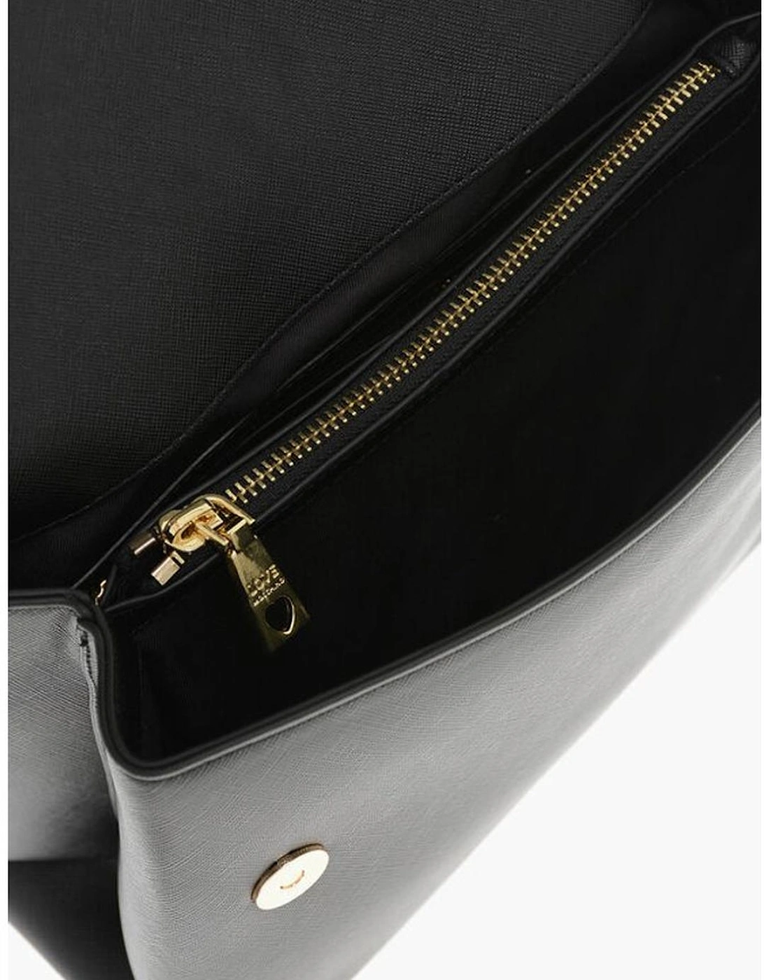 Metal Handbag with Adjustable and Removable Shoulder Strap Women -