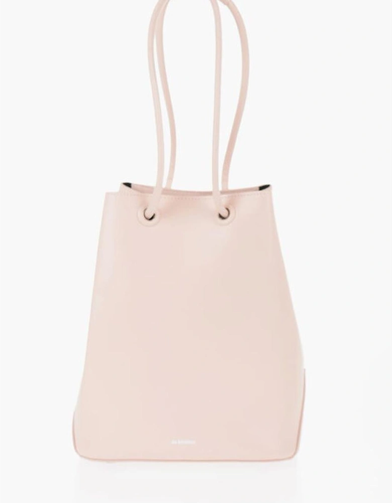 Leather Logo Handbag Women - Multicolor Tote Bags