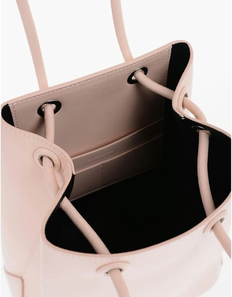 Leather Logo Handbag Women - Multicolor Tote Bags
