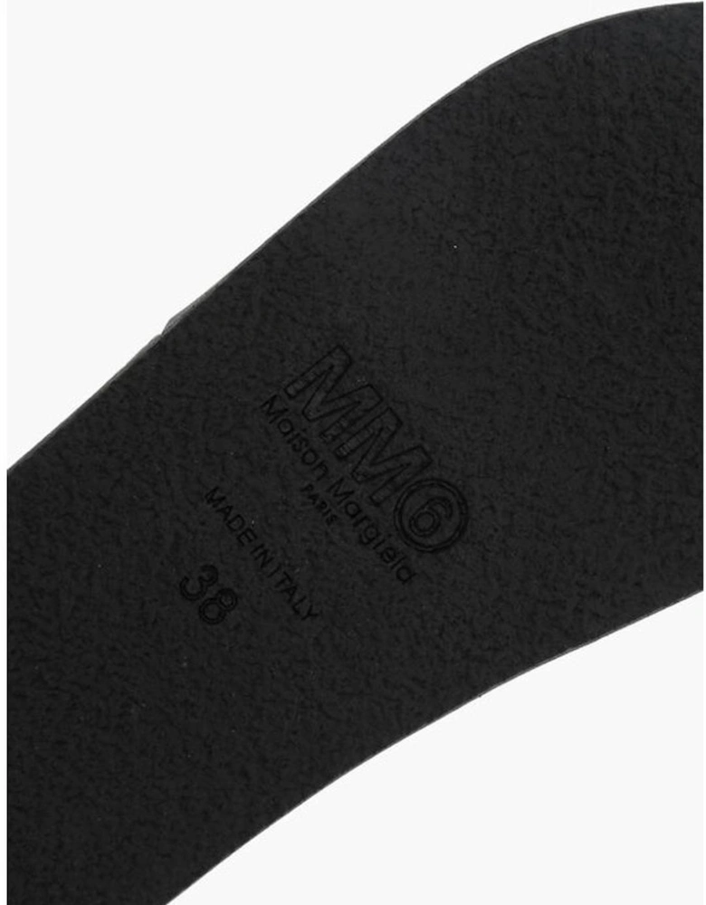 Logo Rubber Sole Sneakers Women - Black Sandals