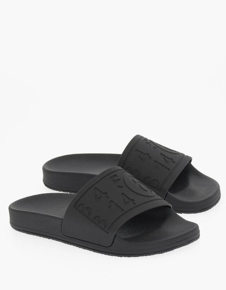 Logo Rubber Sole Sneakers Women - Black Sandals