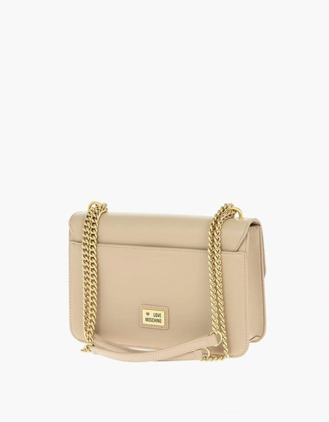 Timeless Chic Solid Shoulder Handbag Women - Beige Shoulder Bags