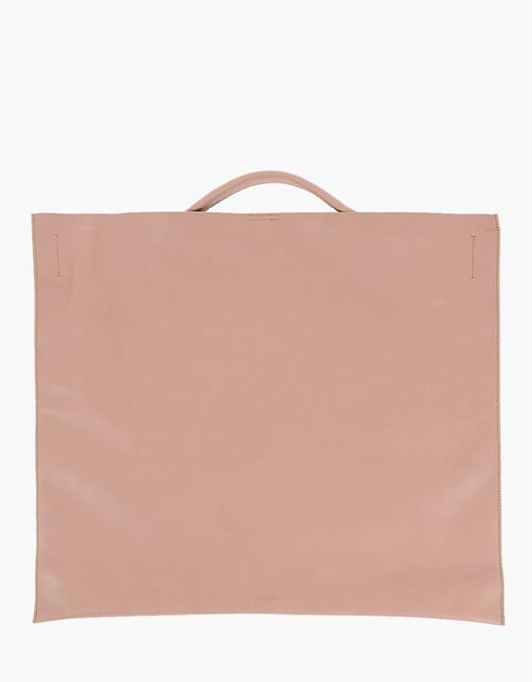 Leather Handbag with Top Handle Women - Brown Tote Bags, 5 of 4