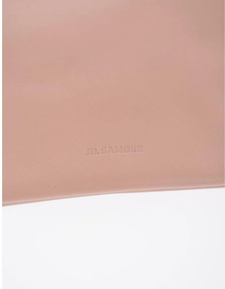 Leather Handbag with Top Handle Women - Brown Tote Bags