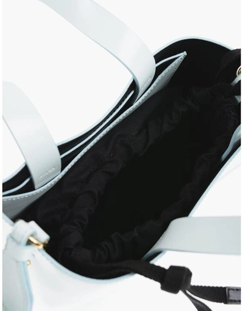 Handbag with Removable Shoulder Strap Women - Light Blue Tote Bags