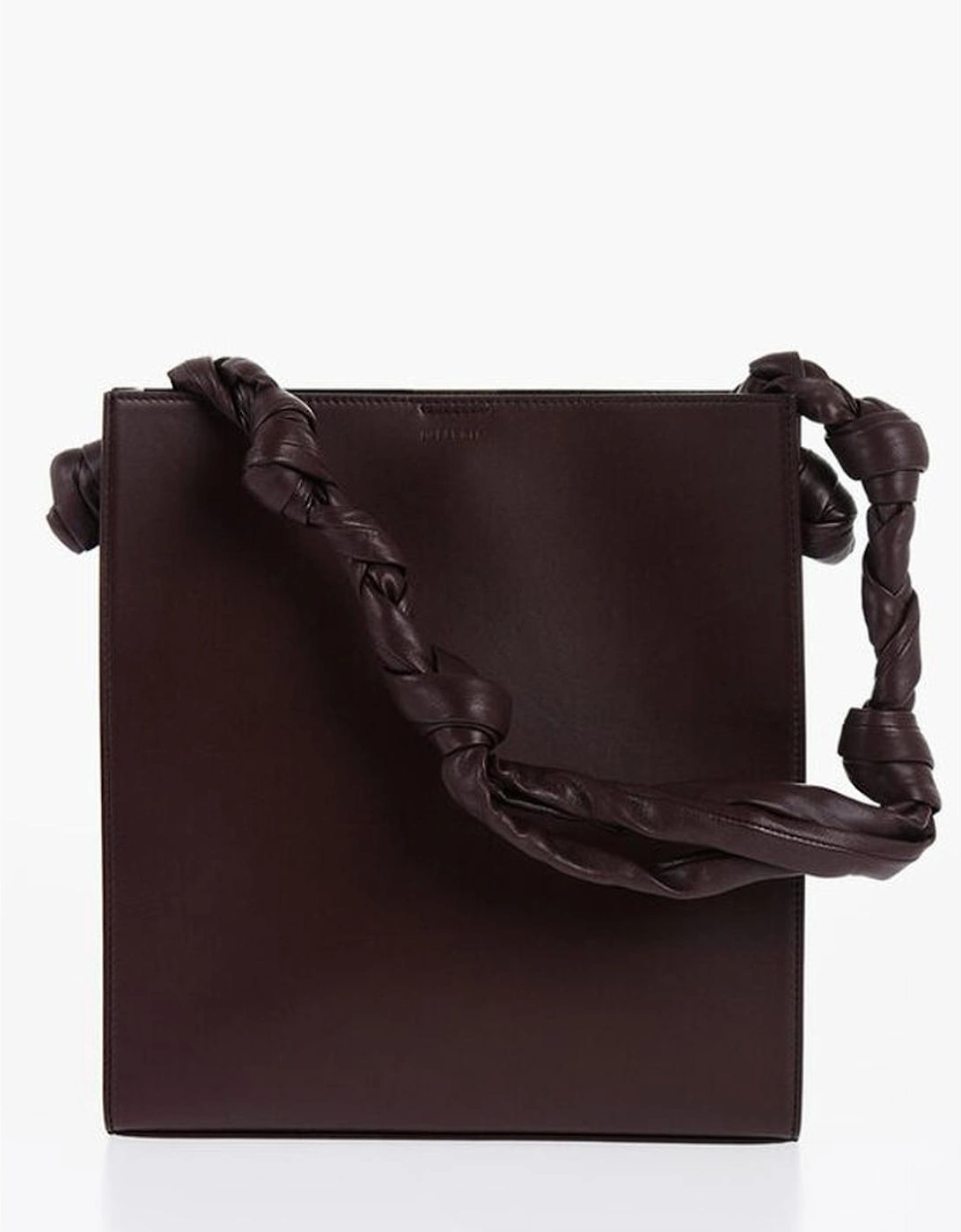 Snap Button Closure Shoulder Bag Women - Burgundy, 6 of 5