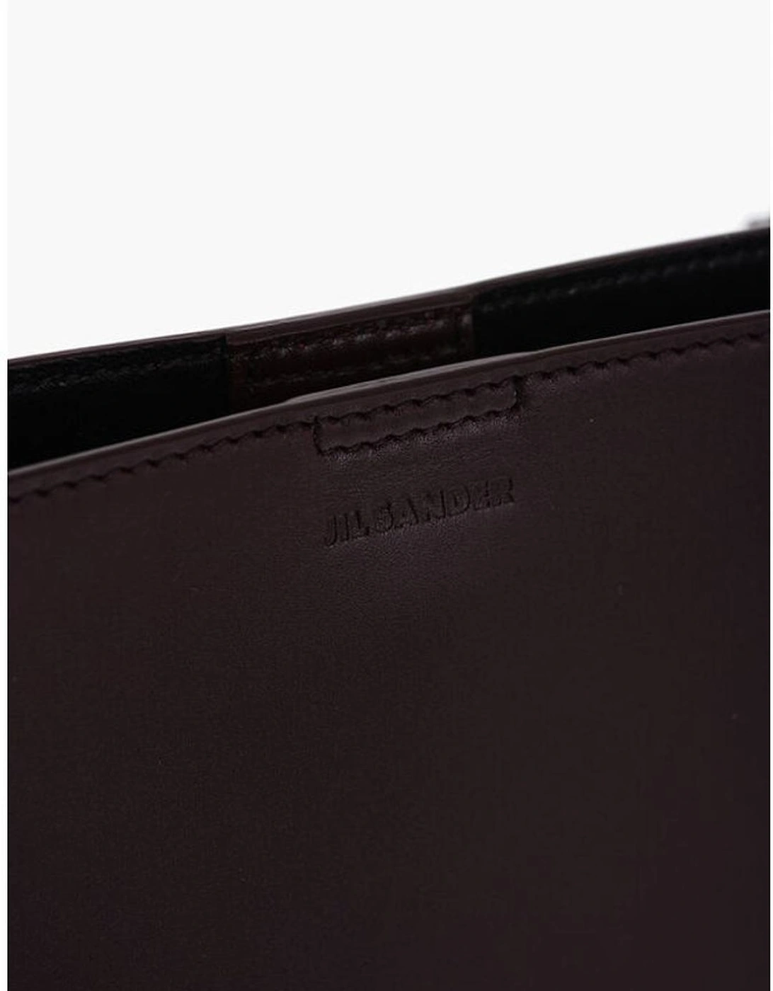 Snap Button Closure Shoulder Bag Women - Burgundy