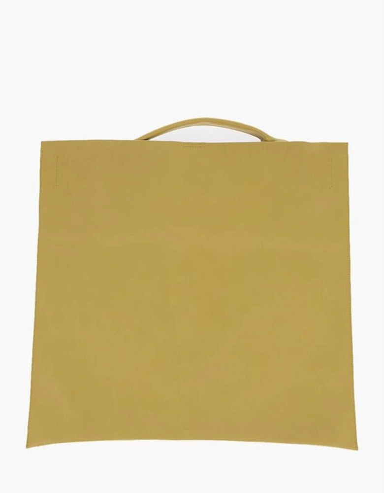 Casual Tote Handbag with Internal Pocket Women - Yellow Tote Bags