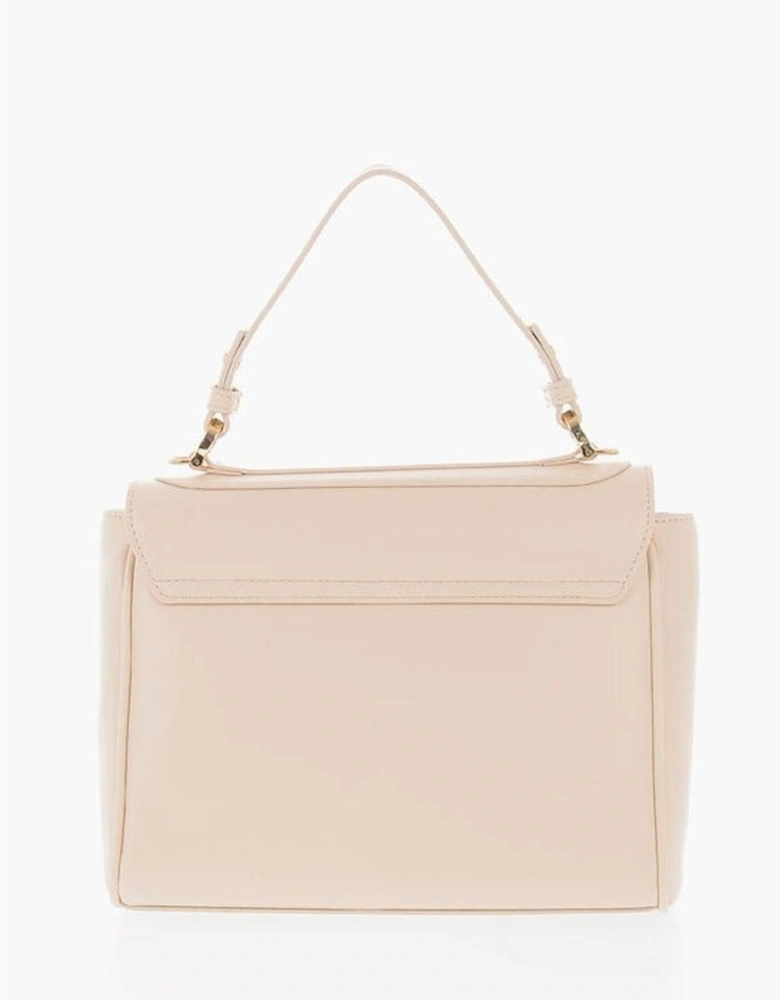 Eco-Leather Shoulder and Handbag with Adjustable Strap Women - Beige